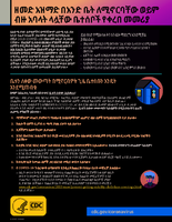 Coronavirus Disease 2019 COVID19 Guidance for large or extended families living in the same household Amharic