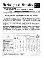 Morbidity and Mortality Weekly Report For release September 18 1959 Vol 8 No 36
