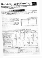 Morbidity and Mortality Weekly Report Vol 13 No 3 for Release January 24 1964