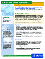 ATSDR Public Health Investment New York 2017