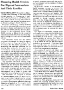 Financing health services for migrant farmworkers and their families