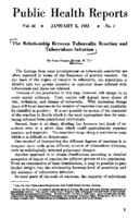 Public Health Reports  v 66 no 1  JANUARY 5 1951