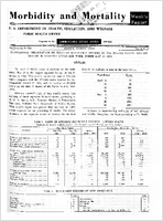 Morbidity and Mortality Weekly Report Vol 13 No 21 for Release May 29 1964