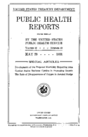 Public Health Reports  v 46 no 22  cover