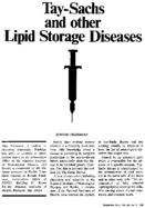 TaySachs And Other Lipid Storage Diseases