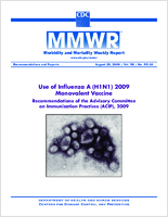Morbidity and Mortality Weekly Report Recommendations and Reports August 28 2009  Vol 58  No RR10