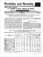 Morbidity and Mortality Weekly Report For release November 4 1960 Vol 9 No 43