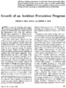Growth of an accident prevention program