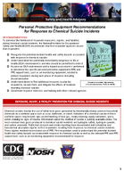 Personal Protective Equipment Recommendations for Response to Chemical Suicide Incidents superseded