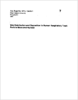 Size Distribution and Deposition in Human Respiratory Tract Particle Mass and Number