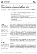 COPD in smoking and nonsmoking community members exposed to the World Trade Center dust and fumes