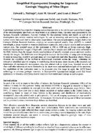 Simplified Hyperspectral Imaging for Improved Geologic Mapping of Mine Slopes