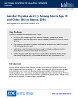 Aerobic Physical Activity Among Adults Age 18 and Older United States 2024