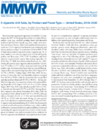Ecigarette Unit Sales by Product and Flavor Type  United States 20142020
