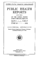 Public Health Reports  v 47 no 26  cover