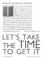 Winning Against Big Tobacco Lets Take The Time To Get It Right