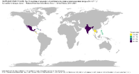 Supplementary Figure Top 10 Countries of Acquisition of Confirmed and Probable TravelAssociated Dengue N  6741 by Number of Dengue Cases  National Arbovirus Surveillance System United States 20102021