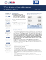 West Africa  Ebola Outbreak Fact Sheet 43 Fiscal Year FY 2015