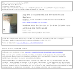 Performance evaluation of onsite colorimetric air sampling techniques