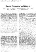 Vector evaluation and control