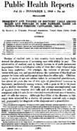 Public health reports  v 55 no 44 NOVEMBER 1 1940