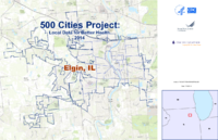 500 Cities Project Local Data for Better Health 2014 Elgin IL