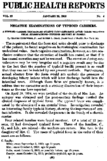 Public health reports  v 33 no 4 JANUARY 25 1918
