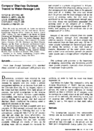 Campers diarrhea outbreak traced to watersewage link