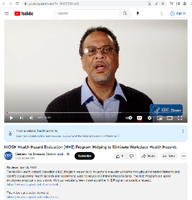 NIOSH Health Hazard Evaluation HHE Program Helping to Eliminate Workplace Health Hazards