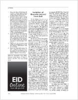 Isolation of Brucella microti from Soil