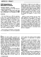 Phs Perspectives On Misconduct In Science