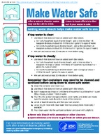 Make water safe