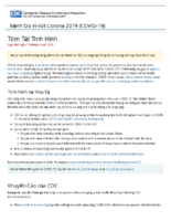 Bnh Virt Corona 2019 COVID19 Tm Tt Tnh Hnh Cp nht ngy 19 thng 4 nm 2020
