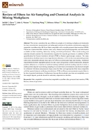 Review of Filters for Air Sampling and Chemical Analysis in Mining Workplaces