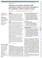 Submission of Mandatory Respiratory Health Examinations Among US Coal Miners Participating in the Coal Workers Health Surveillance Program