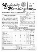 Morbidity and Mortality Weekly Report Vol 17 No 39 week ending September 28 1968