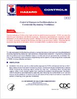 Control of Exposure to Perchloroethylene in Commercial Drycleaning Ventilation