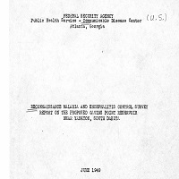 Reconnaissance malaria and encephalitis control survey report on the proposed Gavins Point Reservoir near Yankton South Dakota June 1949