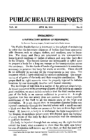 Public Health Reports  V 30 No 31 July 30 1915