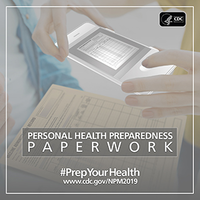 Prepare Your Health Personal Health Preparedness Paperwork