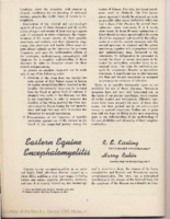 Eastern equine encephalomyelitis