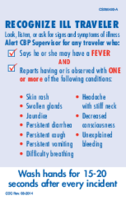 Recognize Ill Traveler Look Listen or Ask for Signs and Symptoms of Illness