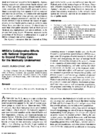 HrsaS Collaborative Efforts With National Organizations To Expand Primary Care For The Medically Underserved