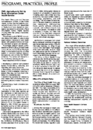 PROGRAMS PRACTICES PEOPLE