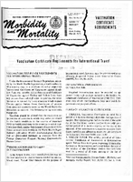 Morbidity and Mortality Weekly Report Special Supplement to Vol 19 No 21 week ending May 30 1970