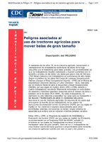 NIOSH identificacin del peligro HID 13  peligros asociados al uso de tractores agrcolas para mover balas de gran tamao