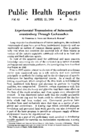 Weekly Reports for APRIL 21 1950