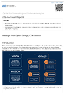 Center for Forecasting and Outbreak Analytics 2024 Annual Report