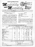 Morbidity and Mortality Weekly Report Vol 20 No 23 week ending June 12 1971