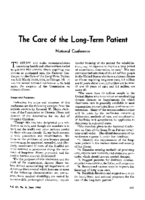 The care of the longterm patient